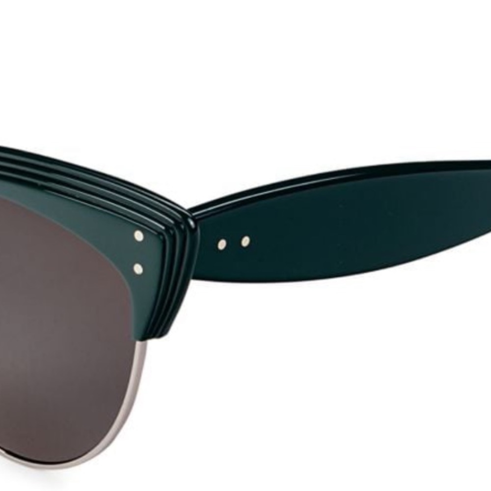 ALAÍA Brand New in Case
Clubmaster Cat Eye
Sunglasses
Color: green - Picture 3 of 9